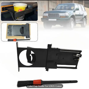 Cup Holder for Lexus LX450 (1995-1997) & Toyota Land Cruiser (1990-1997), Durable Interior Upgrade حامل أكواب لسيارات لكزس LX450 (1995-1997) وتويوتا لاند كروزر (1990-1997), ترقية داخلية متينة