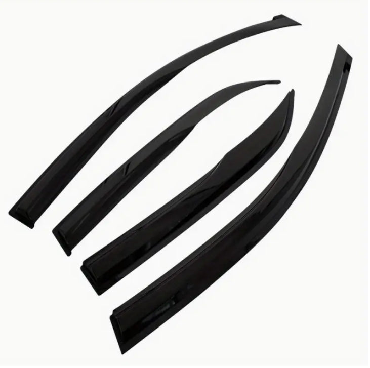 Acrylic Window Deflector Vent Visor Sun Shade for Toyota Camry Sedan 2007–2011, Weather & Sun Protection واقي نافذة أكريليك مع فتحة تهوية ومظلة شمس لتويوتا كامري سيدان 2007-2011 , حماية من الشمس والعوامل الجوية