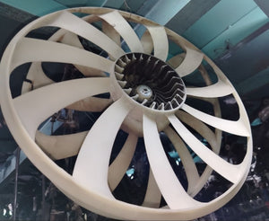 Used 2016–2020 Chevrolet Camaro Radiator Cooling Fan Motor & Blade مروحة تبريد الرادياتير مع المحرك مستعملة شفروليه كمارو 2016–2020 –