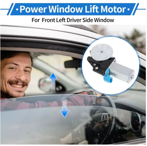 UXCELL Power Window Regulator for Toyota Cressida 1979-1992, Front Left Driver Side, 2-Pin, Durable & Reliable منظم زجاج كهربائي من UXCELL لتويوتا كريسيدا 1979-1992 ,جانب السائق الأمامي، 2 دبوس، متين وموثوق