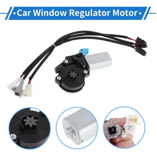 UXCELL Power Window Regulator for Toyota Cressida 1979-1992, Front Left Driver Side, 2-Pin, Durable & Reliable منظم زجاج كهربائي من UXCELL لتويوتا كريسيدا 1979-1992 ,جانب السائق الأمامي، 2 دبوس، متين وموثوق