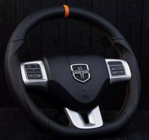 Used 2011–2014 Dodge Charger & Challenger Custom Steering Wheel –  عجلة قيادة مخصصة مستعملة لدودج تشارجر وتشالنجر 2011–2014