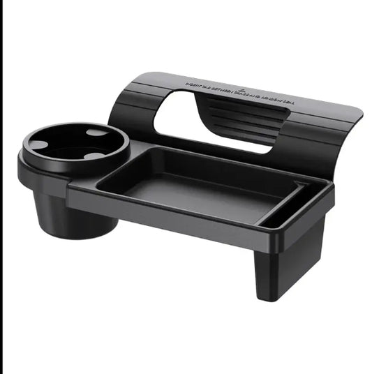 3 in 1 Window Mount Car Tray Cup Holder Phone Holder Multipurpose Car Tray,10400030  صينية سيارة قابلة للتثبيت على النافذة 3 في 1 | حامل أكواب + حامل هاتف + صينية متعددة الاستخدامات