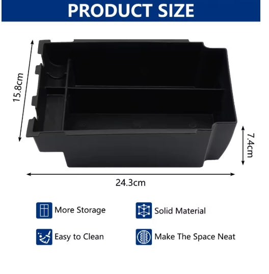 Subaru Crosstrek Center Console Armrest Storage Box, Organizer Tray & Accessories  صندوق تخزين مسند الذراع لسيارة سوبارو كروستريك ,منظم وعلبة تخزين لكونسول السيارة