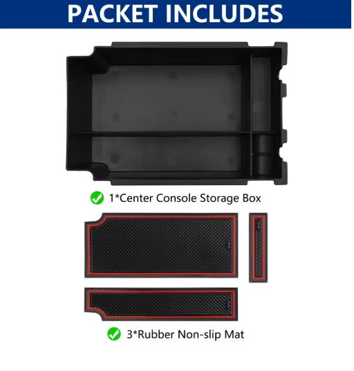 Subaru Crosstrek Center Console Armrest Storage Box, Organizer Tray & Accessories  صندوق تخزين مسند الذراع لسيارة سوبارو كروستريك ,منظم وعلبة تخزين لكونسول السيارة