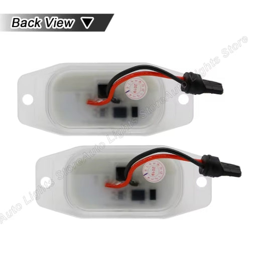 LED License Plate Lights for Toyota Land Cruiser FJ80 & FJ Cruiser / Lexus LX450  Bright, Durable, 2PCS أضواء لوحة أرقام LED لسيارات تويوتا لاند كروزر FJ80 وFJ كروزر / لكزس LX450, مشرقة ومتينه، قطعتان