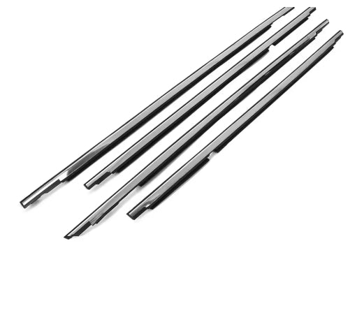 Car Door Window Molding Weather Strip for Toyota Land Cruiser LC80 FZJ80 LX450,1990-1998 Durable Seal Trim شريط عزل زجاج باب السيارة لتويوتا لاندكروزر LC80 FZJ80 LX450, 1990-1998 مانع تسرب متين