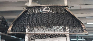 Used OEM Lexus Es f sport Grille 2023 Original شبك أمامي لكزس ES F Sport أصلي مستعمل بدون شعار  موديلات 2023