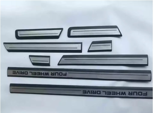 ABS Side Door Molding Trim for Toyota Land Cruiser LC FJ80, Durable 4X4 Wheel Drive Protection زينة جانبية لأبواب السيارة ABS لتويوتا لاند كروزر LC FJ80, حماية متينة لمركبات الدفع الرباعي 44 X