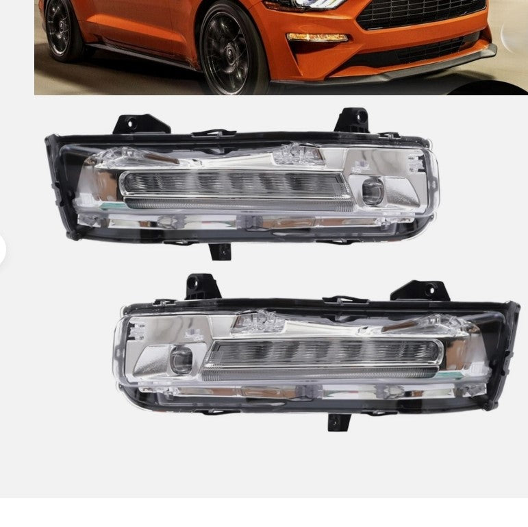 Ford Mustang 2018 Signal Lamp RH/LH with Fog Lamp, V8 مصباح إشارة ضباب فورد موستنج 2018 يمين/يسار   V8