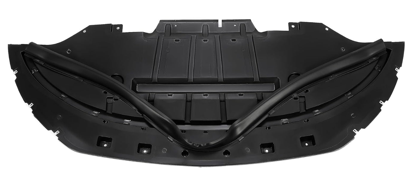 Ford Mustang 2015 Front Under Bumper Cover, Durable TWN Replacement Shield, Perfect Fit Auto Body Part غطاء سفلي أمامي للصدام فورد موستنج 2015 ,قطعة بديلة قوية ، حماية متينة وتوافق مثالي مع هيكل السيارة