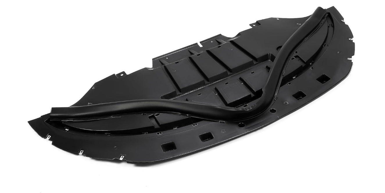 Ford Mustang 2015 Front Under Bumper Cover, Durable TWN Replacement Shield, Perfect Fit Auto Body Part غطاء سفلي أمامي للصدام فورد موستنج 2015 ,قطعة بديلة قوية ، حماية متينة وتوافق مثالي مع هيكل السيارة