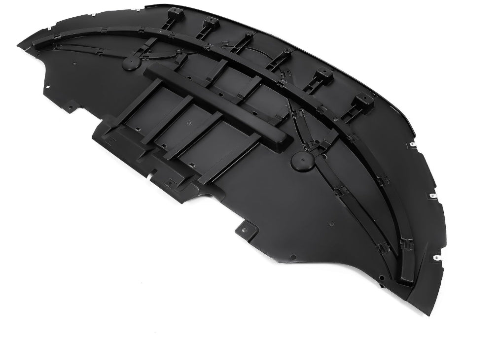 Ford Mustang 2015 Front Under Bumper Cover, Durable TWN Replacement Shield, Perfect Fit Auto Body Part غطاء سفلي أمامي للصدام فورد موستنج 2015 ,قطعة بديلة قوية ، حماية متينة وتوافق مثالي مع هيكل السيارة