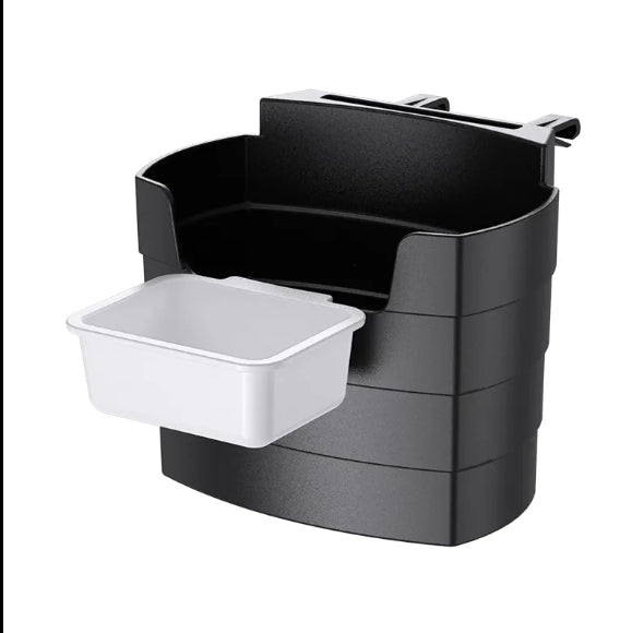 عبوتان من حامل صينية المربى المتعدد الوظائف الفاخر العالمي – حامل صلصات داخل السيارة / صينية للبطاطس المقليةPack of 2 Universal Luxury Multi-Function Jam Tray Sauce Dish Holder Interior Car Tray French Fry Holder