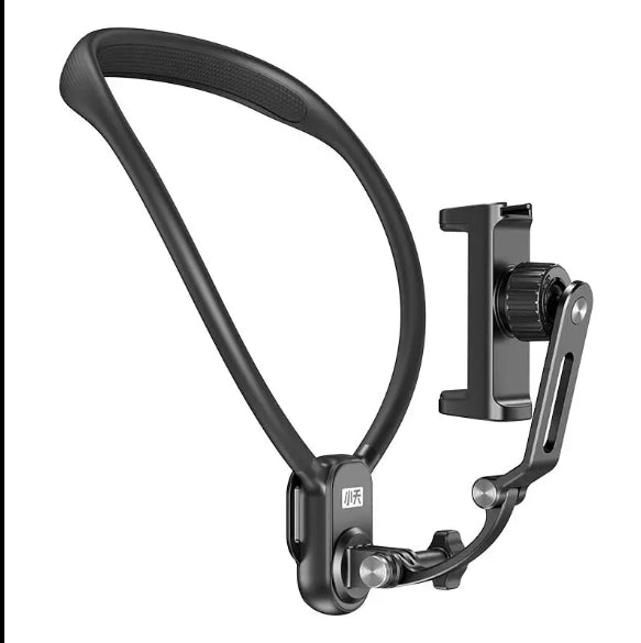 حامل هاتف قابل للتعديل للتعليق على الرقبة – بدون استخدام اليدين، مرن ومتين للهواتف حتى 6.7 بوصةAdjustable Neck Phone Holder – Hands-Free, Flexible & Durable for Phones up to 6.7"