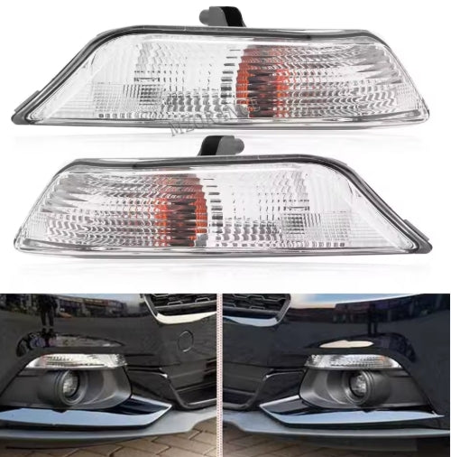 Ford Mustang 2015 Signal Lamp LH/RH, Reliable Replacement Turn Indicator Light, Durable Auto Body Part فورد موستنج 2015, إشارة أمامية يسار/يمين، مصباح غماز بديل عالي الجودة، قطعة غيار متينة للسيارة