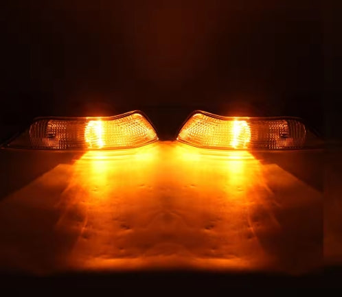 Ford Mustang 2015 Signal Lamp LH/RH, Reliable Replacement Turn Indicator Light, Durable Auto Body Part فورد موستنج 2015, إشارة أمامية يسار/يمين، مصباح غماز بديل عالي الجودة، قطعة غيار متينة للسيارة