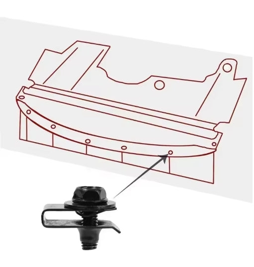 20PCS Car Body Screws & U-Nut Clips Set – Undertray, Bumper, Splash Shield, Hood Lining Retainer & Fastener Kit طقم 20 قطعة مسامير هيكل السيارة مع مشابك U-Nut – مناسب للصدّام، درع الحماية، بطانة الغطاء، وتثبيت الأندر تري
