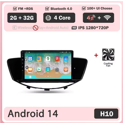 Alayjah, Android 14 Car Multimedia GPS Stereo for Subaru Tribeca WX W10 (2004-2014) Navigation & Video Player "نظام أندرويد 14 للمولتيميديا والملاحة لسيارة سوبارو تريبيكا WX W10 (2004-2014) مع مشغل فيديو وGPS"