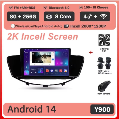 Alayjah, Android 14 Car Multimedia GPS Stereo for Subaru Tribeca WX W10 (2004-2014) Navigation & Video Player "نظام أندرويد 14 للمولتيميديا والملاحة لسيارة سوبارو تريبيكا WX W10 (2004-2014) مع مشغل فيديو وGPS"
