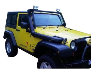Jeep Wrangler JK Air Intake Snorkel Diving Kit – Wading Breather Hose Pipe, 4x4 Off-Road Modified Accessories طقم سحب هواء للجيب رانجلر JK – أنبوب تنفّس للغمر والطرق الوعرة، إكسسوارات معدلة للسيارات 4x4