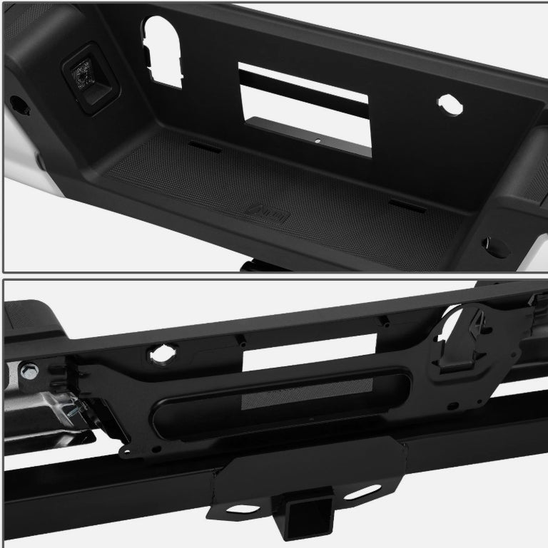 New Rear Bumper complete kit for Ford F-150 SVT Raptor 2021–2023  شبك صدام خلفي جديد لفورد رابتر 2021–2023