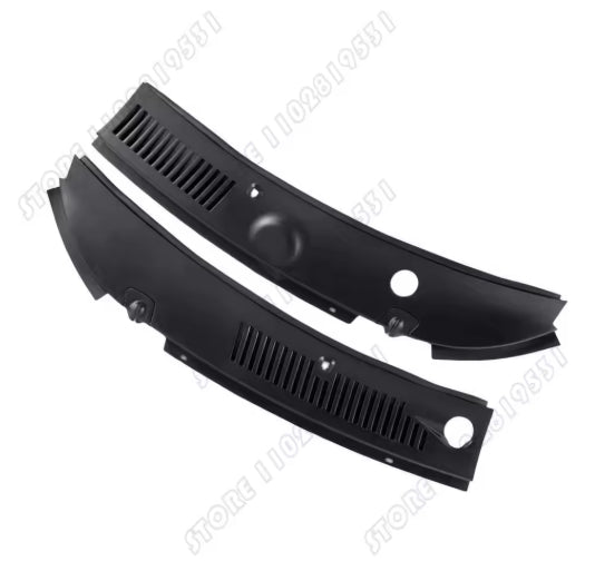 1999-2004 Ford Mustang Windshield Wiper Cowl Vent Grille Hood Panel Assembly Replacement – 3R3Z-6302228-AAA غطاء مصفاة ومساطر مساحات الزجاج الأمامي لفورد موستانج 1999-2004– لوحة غطاء السيارة وقطع غيار بديلة 3R3Z-6302228-AAA