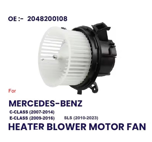 Engine Cooling Fan for Mercedes C-Class W204-S204 & E-Class W212-C207-C218 – Reliable Replacement Part مروحة تبريد المحرك لمرسيدس C-Class W204-S204 و E-Class W212-C207-C218 – قطعة غيار موثوقة