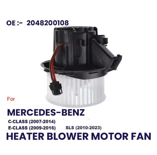 Engine Cooling Fan for Mercedes C-Class W204-S204 & E-Class W212-C207-C218 – Reliable Replacement Part مروحة تبريد المحرك لمرسيدس C-Class W204-S204 و E-Class W212-C207-C218 – قطعة غيار موثوقة