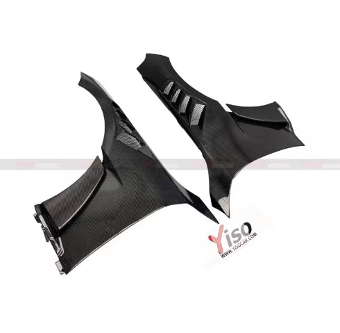 M2 G87 Dry Carbon Fiber Leaf Board – Open Hole Design, Alpha-n Front Barrier Upgrade لوح جانبي من ألياف الكربون الجافة M2 G87 – تصميم بفتحة ، ترقية حاجز أمامي Alpha-n