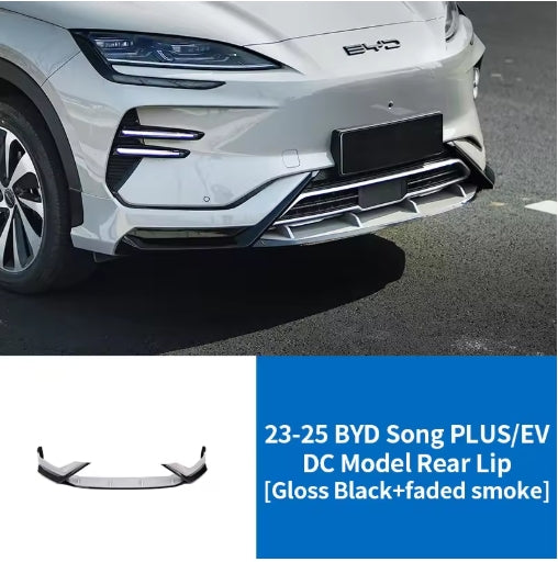 Carbon Fiber BYD Song Plus EV DMI 2023-2025 Rear Trunk Spoiler Wing,  جناح خلفي كاربون فايبر،