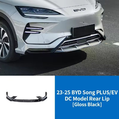 Carbon Fiber BYD Song Plus EV DMI 2023-2025 Rear Trunk Spoiler Wing,  جناح خلفي كاربون فايبر،