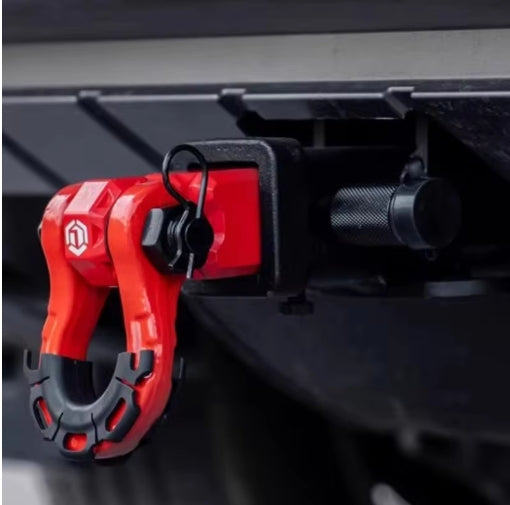 BYD Leopard 8 Equalizer 2025 Trailer Hook, High-Strength Aluminum Alloy U-Shape Arm for Secure Towing خطاف سحب BYD ليوبارد 8 Equalizer 2025, ذراع على شكل U من سبائك الألومنيوم عالية القوة لجر آمن