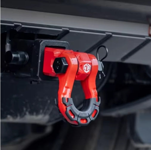 BYD Leopard 8 Equalizer 2025 Trailer Hook, High-Strength Aluminum Alloy U-Shape Arm for Secure Towing خطاف سحب BYD ليوبارد 8 Equalizer 2025, ذراع على شكل U من سبائك الألومنيوم عالية القوة لجر آمن