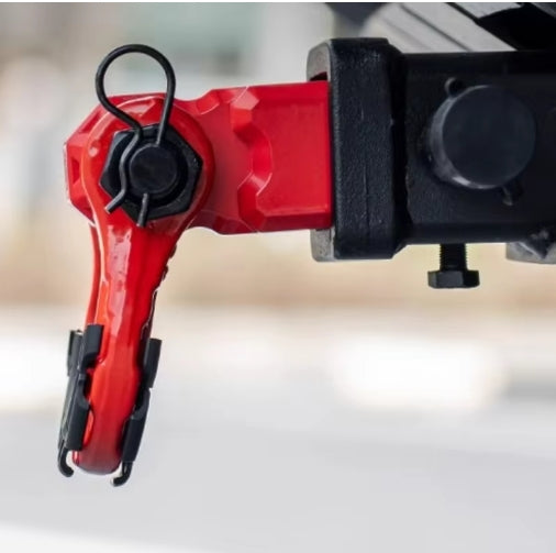 BYD Leopard 8 Equalizer 2025 Trailer Hook, High-Strength Aluminum Alloy U-Shape Arm for Secure Towing خطاف سحب BYD ليوبارد 8 Equalizer 2025, ذراع على شكل U من سبائك الألومنيوم عالية القوة لجر آمن