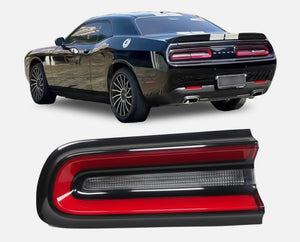 Rear Backlight for Dodge Challenger Hellcat 5th Edition 2023+ (Left & Right) pair مصابيح خلفية Dodge Challenger Hellcat 2023 الجيل الخامس 2023+ (يمين ويسار)