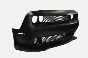 New Dodge Challenger Hellcat 5th Edition Front Bumper Grille 2023+
صدام وشبك أمامي جديد Dodge Challenger Hellcat 2023 الجيل الخامس 2023+