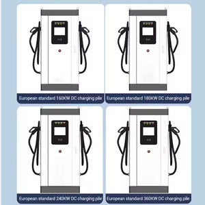 120KW DC EV Charger, Mobile Outdoor CCS Fast Charging Station for Electric Cars شاحن سيارات كهربائية متنقل 120KW DC, محطة شحن سريعة خارجية بتقنية CCS