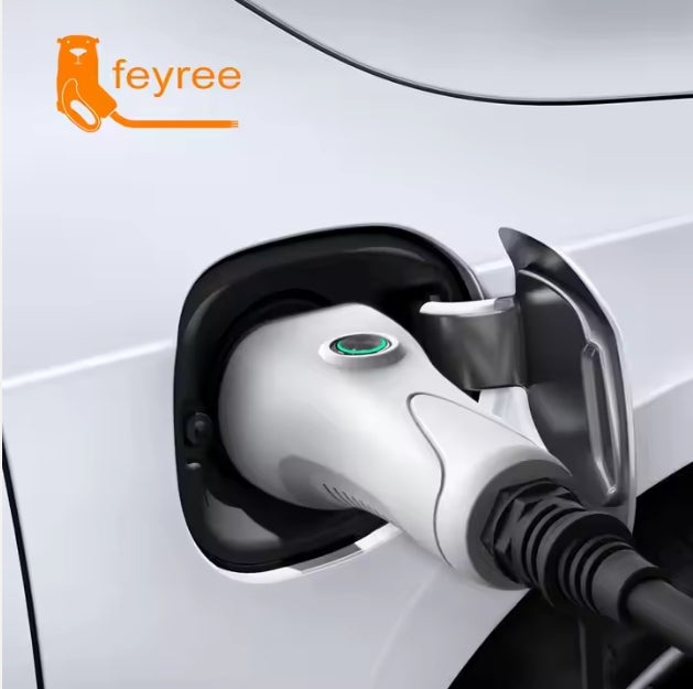 Feyree V2L Type 2 EV Charger Cable 16A with EU Socket, Outdoor Electric Car Power Station (Upgraded Version) كابل شاحن سيارات كهربائية Feyree V2L نوع 2 بقدرة 16A مع مقبس أوروبي, محطة طاقة خارجية (الإصدار المطوّر)