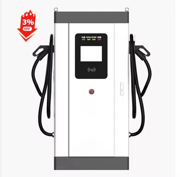 120KW DC EV Charger, Mobile Outdoor CCS Fast Charging Station for Electric Cars شاحن سيارات كهربائية متنقل 120KW DC, محطة شحن سريعة خارجية بتقنية CCS