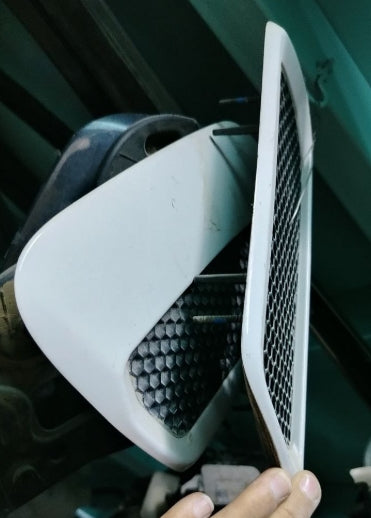 Used 2016-2023 Ford Mustang Hood Vents Hood Scoops PAIR - فتحات غطاء المحرك ومآخذ هواء غطاء المحرك مستعملة لفورد موستانج 2016–2023