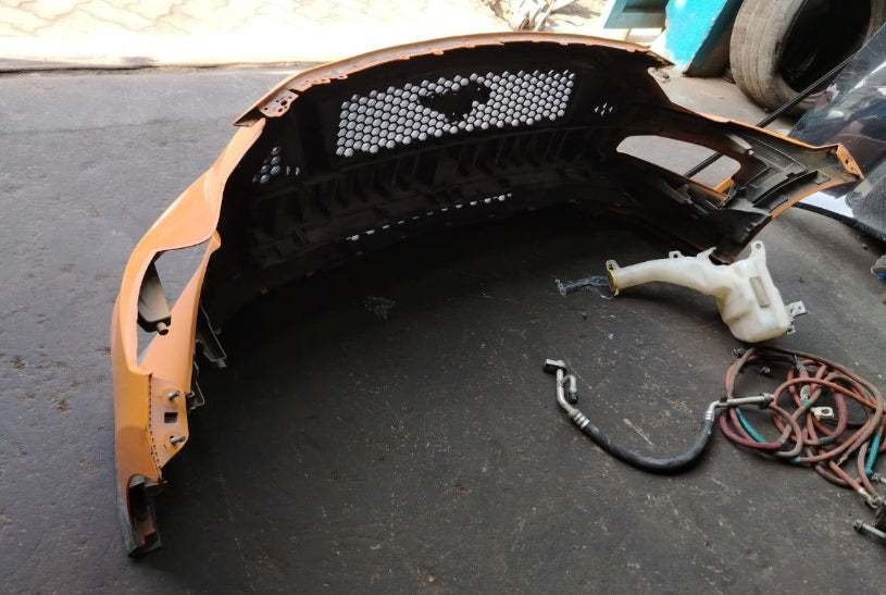 Used Ford Mustang 2018 to 23 Front Bumper, (1 Piece)- صدام أمامي مستعمل لفورد موستانج 2018 إلى 2023 – قطعة واحدة
