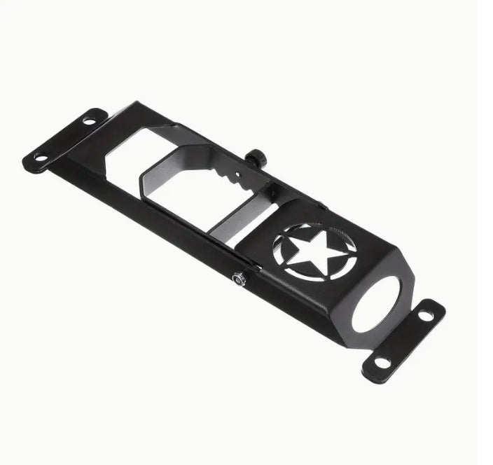 Jeep JK Door Hinge Foot Pedal, Black Iron, 2007-2017, 2/4 Doors, Durable All-Terrain Accessory دعاسة مفصل باب جيب JK, حديد أسود، موديلات 2007-2017، للأبواب 2/4، متينة وسهلة الوصول لجميع التضاريس