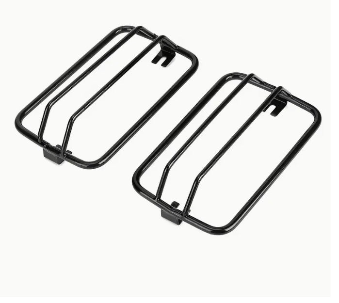 Black Turn Signal Light Grille Covers for Jeep Wrangler TJ 1997-2006 – Protective & Stylish Front Light Guard غطاء شبك أسود لمصابيح الإشارة لجيب رانجلر 1997-2006, حماية أنيقة للمصابيح الأمامية