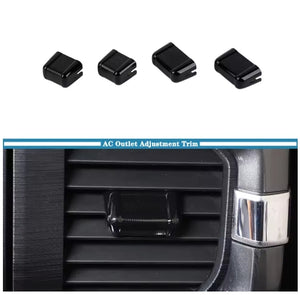 Ford F-150 2021–2023 Central Control AC Air Vent Cover, Interior Decoration & Adjustment Trim Accessory غطاء مخرج هواء المكيف للوحة التحكم المركزية فورد F-150 2021–2023, إكسسوار داخلي للتزيين والتعديل