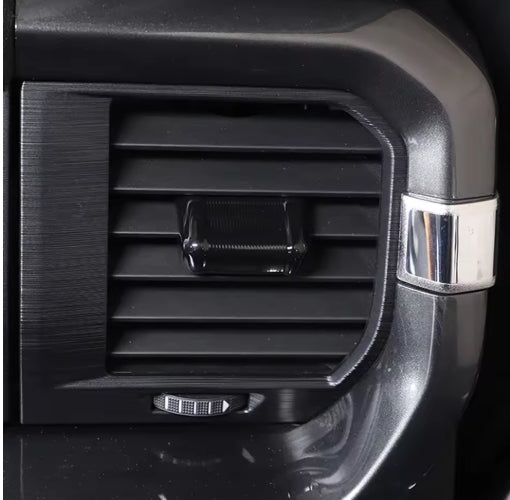 Ford F-150 2021–2023 Central Control AC Air Vent Cover, Interior Decoration & Adjustment Trim Accessory غطاء مخرج هواء المكيف للوحة التحكم المركزية فورد F-150 2021–2023, إكسسوار داخلي للتزيين والتعديل