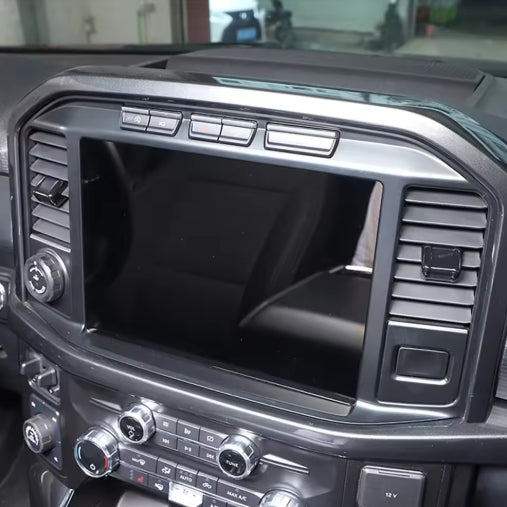 Ford F-150 2021–2023 Central Control AC Air Vent Cover, Interior Decoration & Adjustment Trim Accessory غطاء مخرج هواء المكيف للوحة التحكم المركزية فورد F-150 2021–2023, إكسسوار داخلي للتزيين والتعديل