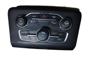 Used Dodge Charger 2016–2023 A/C Heater Climate Control Unit – Temperature & Fan Adjustment Panel - وحدة تحكم مناخية مستخدمة لتكييف الهواء والتدفئة دودج تشارجر 2016–2023 – لوحة ضبط درجة الحرارة والمروحة