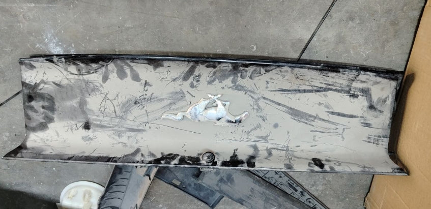 Used 2015–2023 Ford Mustang 4-Cylinder Black Trunk Hatch Deck Lid Panel - مستعمل غطاء صندوق خلفي أسود لسيارة فورد موستانج 4 سلندر 2015–2023