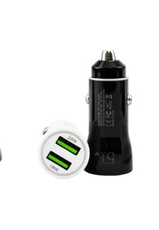 Retractable PD30W & QC3.0 Fast Car Charger – Metal Pull Tab Adapter with USB Port, High-Speed Charging for Phones, Tablets & More  شاحن سيارة سريع قابل للسحب PD30W وQC3.0 – محول معدني بلسان سحب مع منفذ USB,شحن عالي السرعة للهواتف والأجهزة اللوحية والمزيد